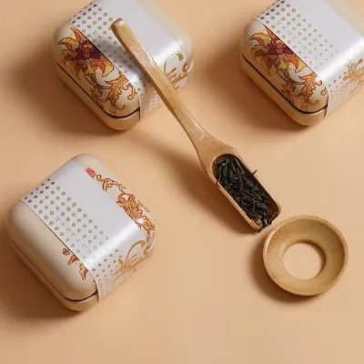 Tin Can Metal Box Tea Canister Tinplate Candle Jar Dry Food Storage Caddy Chocolate Tin Box Metal Round Tin Custom
