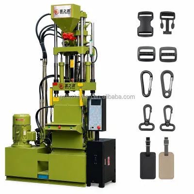 Custom Plastic Injection Molding Machine for Luggage Bag Accessories Buckles and Handles