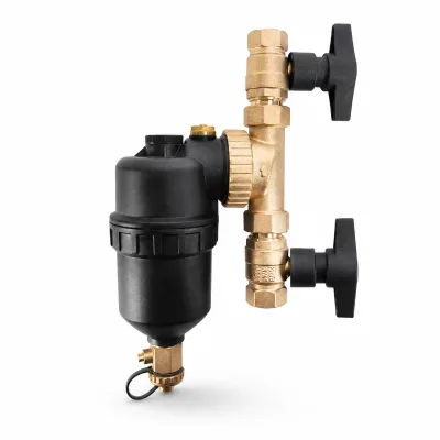 AVONFLOW Dirt AFM-0802 Magnetic Water Filter Separator for Heating System with Cyclonic Technology