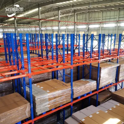Heavy Duty Shelving Drive in Racking Customized High Density Storage Systems Structural Steel Racks