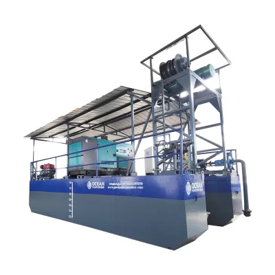 Reinforced hull Sand dredger for rough water