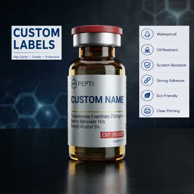 Custom Printing Waterproof Self Adhesive Sticker Spot Uv Bottles Label