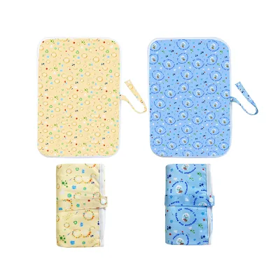 Multi Function Newborn Baby Nappy Diaper Changing Mat  Bamboo Waterproof Portable Clean Hands Changing Pad