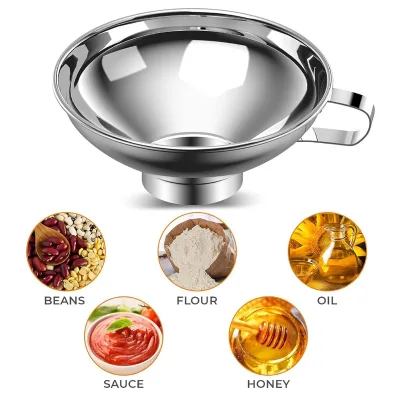 ARMADA Eco-Friendly Food Grade Canning Funnel with Dishwasher Microwave & Oven Safe for Wide Mouth Jars Kitchen Tool