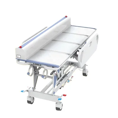 Newest Design Hospital Electric Patient Transfer Trolley Transfer Bed