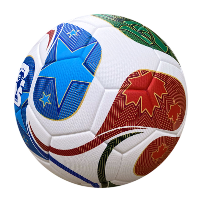 2026 for World Cup Soccer Ball European Cup Copa America Champions League Style No. 4 PU Adhesive Leather Football Ball Party