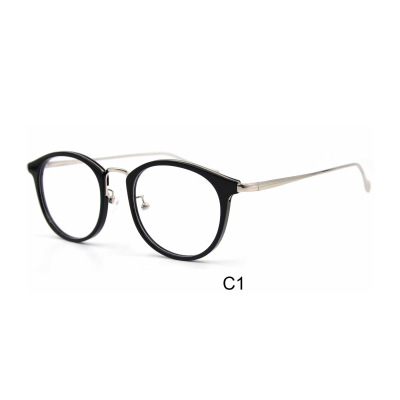 Special Design Eyeglasses, Circle Full Rim Frames,Unisex Spectacles