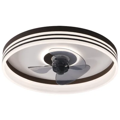 Modern Practical Bedroom Dining Room Fan Light High Quality Living Room LED DC Motor ABS Ceiling Fan Lamp