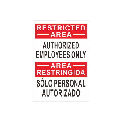 Authorized Personnel Only Signs Long-lasting Aluminum Signs