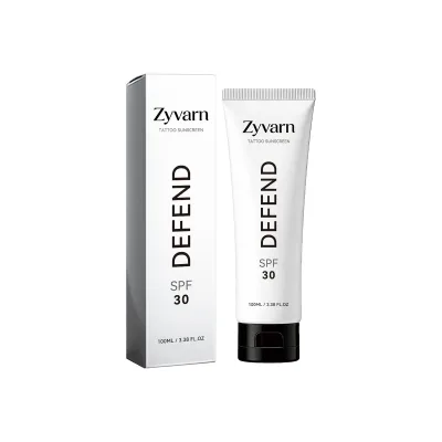 Zyvarn Tattoo Protective Cream Gentle Care Body Moisturizing Refreshing Skin-Friendly Daily Care Made in China Tube Packaging