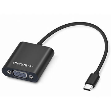 Aluminium Usb C / Usb 3.1 To VGA Adapter