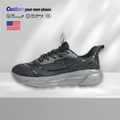 2025 Hot Sale Men's Fashion Breathable Mesh Design Spring and Summer High Quality Non-slip Wear-resistant Sports Shoes