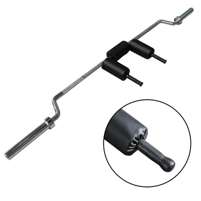 Fitness Gym Training Power Weightlifting Safety Squat Barbell Bar