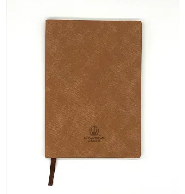 Cheap Wholesale Notebook Custom Hardcover Linen Fabric Leather Cover Planner 100 Sheet Paper Journal