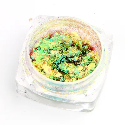Hot Sale Multichrome Flake Colored Chameleon Irregular Flake for Nail Polish