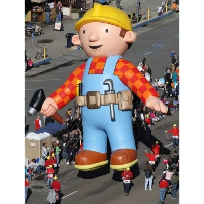Giant Bob the Builder Balloon Helium Parade Balloons,parkway Parade Balloon Float