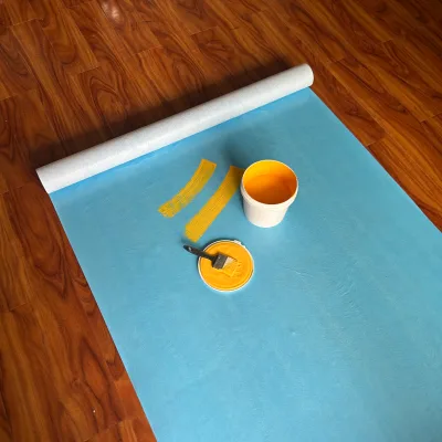 Waterproof Oil-Proof Temporary Floor Protection Cover Anti-Slip Sticky Mats for Hardwood Floors LVT Tile Surface Customizable