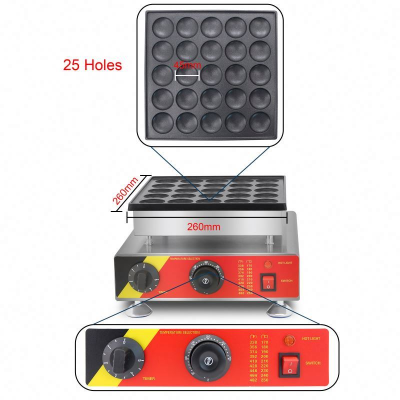 food machines professional pancake machine 25 pcs mini pancake machine electric pancake maker with factory price