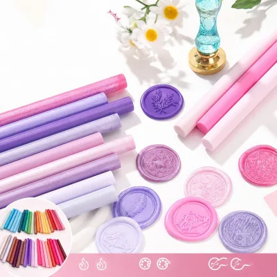 Rectangular Triangular Quick Drying Wax Sticks for Sealing Envelopes Compatible Wax Guns for Business Advertising Gifts