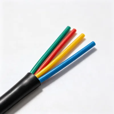 RVV Flexible Control Cable 300/500V Copper Wire Power Connection CE CCC Manufacturer