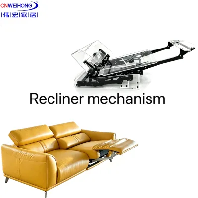 WH-V012 Functional Iron Frame Recliner Sofa Mechanism Dual-motor Electric Sofa Base Lift Seat Chair Recliner Center Opening