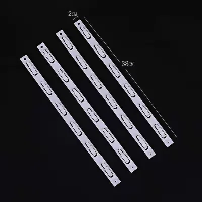 Retail High Quality Injection Clip Strip Merchandising Factory Supermarket Plastic Display Clipstrips With Hook Can Be Combined