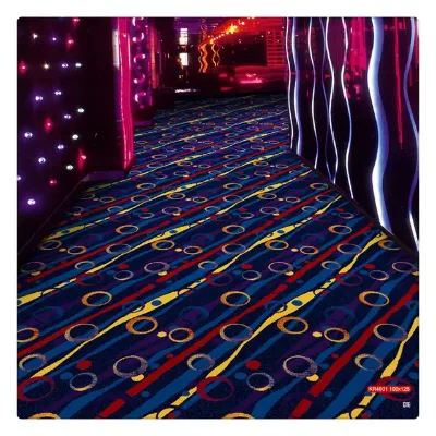 Fireproof Fancy Home Theater Use  Custom Nylon Wall to Wall Carpet Durable Cinema Carpet