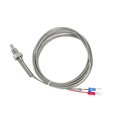 Thermocouple Temperature Sensor for KDT Edge Banding Machine Gluing Pot M10*3Meter KDT Accessories Woodworking Machine Parts