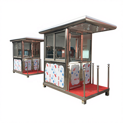 Popular guard house new design factory price small size mobile fashion guard house