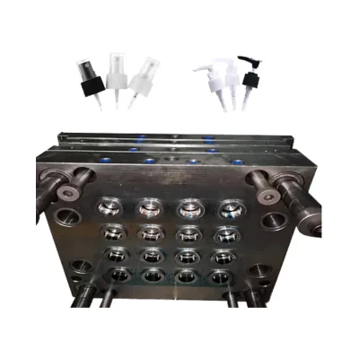 Industrial Use Cold Runner Plastic Parts Tooling PVC ABS PP Injection Molding Lotion Pump Mold Steel Mold Injection Mould