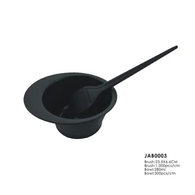 Enlarged Transparent Plastic Bowl for Hair Dyeing, Perming & Inverted Film Non-Slip Barber Shop Beauty Bowl for Salon
