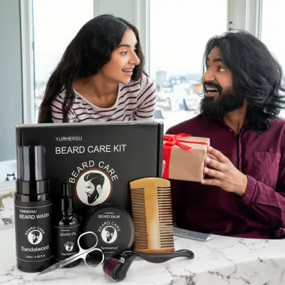 High Quality Other Hair Growth Set - Private Label Mens for Luxurious Grooming Beard Care