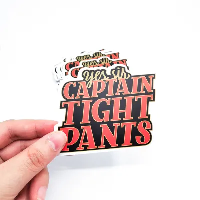 High Quality Customized Own Logo Vinyl Stickers Waterproof Cute Animal Stickers