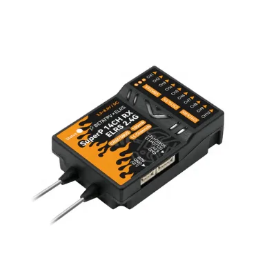 BETAFPV SuperP 14CH Diversity Receiver ELRS 2.4Ghz ELRS 915M ELRS 868M Dual Antenna Dual Reception RC Aircraft Cars Boats Drones