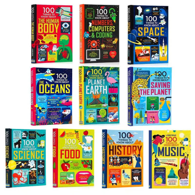 Custom New Hardcover Books 100 Things to Know About for Beginners Education Books for Kids Children