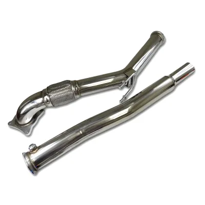 New 1:1 Replicate 3 Inch Stainless Steel Exhaust Pipe for Golf 8 GTI with Custom Service & Retrofit/Upgrade