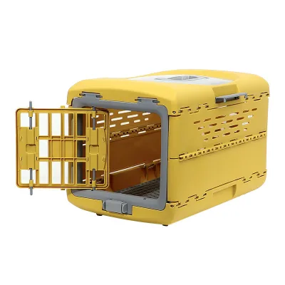 10L PP Breathable Animal's Home Pet Carrier Foldable Portable Cat Carrier Detachable Dog Carrier