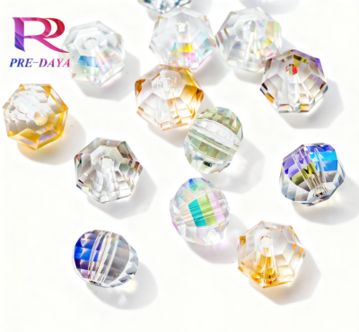 Lantern Beads Crystal Beads Bagged Loose Beads Stringing Beads Glass Bead