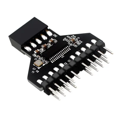 Computer Motherboard USB2.0 9PIN Turn Double 9 Pin, 9PIN Expansion Two Ports USB2.0