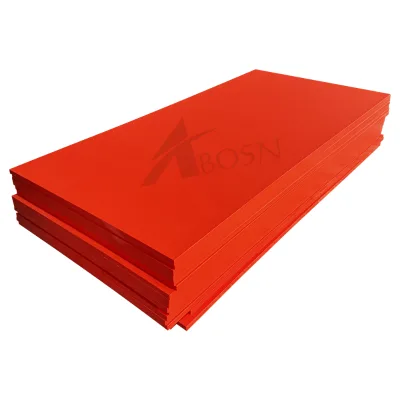 White UHMW-PE Board Plate with Smooth Surface Wear-Resistant High Toughness for Mining Machinery Liners ABOSN Brand Model