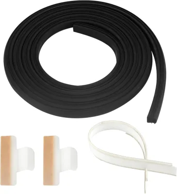 Dishwasher Bottom Door Seal Combo Kit Including 154827601 Door Seal, 809006501 Lower Seal and 154701001 Splash Shield