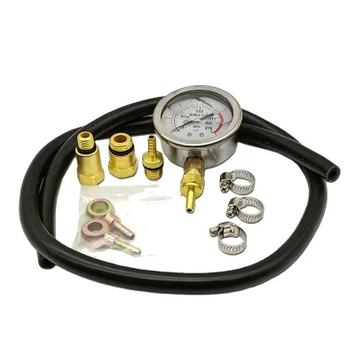 Diesel Gasoline Exhaust Back Pressure Gauge Exhaust Pipe Blocked Boost Pressure Test Gauge