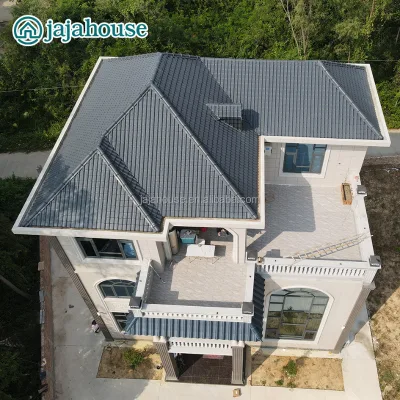 Shingle Company Modern Design Bamboo Composite PVC ASA Roof Panels for Hotel Warehouse Workshop