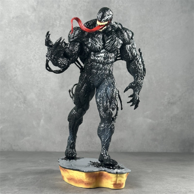 30cm Anime Style Action Figure PVC Toy Anime Cartoon Model Movie Venom-Inspired Design Collectible Figurine for Fans