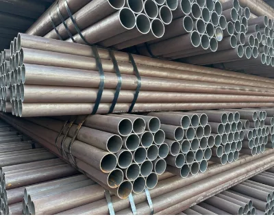 Carbon Steel Seamless Pipe ASTM A106/A53, Smooth Surface, AISI Standard Structural Tube Customized Length