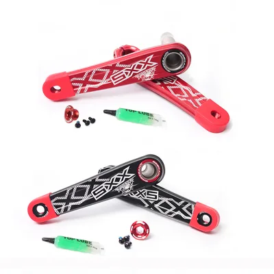 Hot Sale SNAIL MTB Bike Crankset 170mm Crank Arm Aluminum Alloy Road Bicycle Crank Set