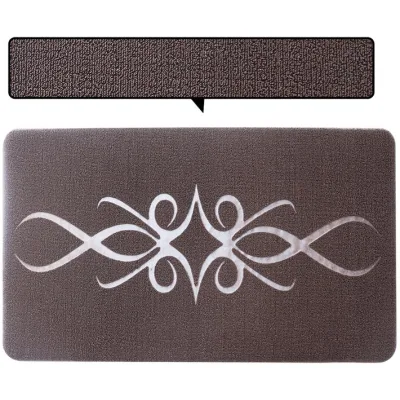 2024 New Products OEKO Certification Anti slip PVC Loop Foam Kitchen Mat