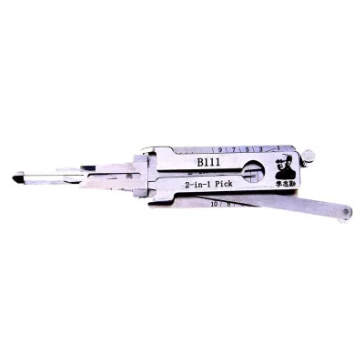 LISHI B111(GM37W) 2IN1 Lock Pick and Decoder Genuine for HUMMER