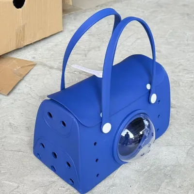EVA Pet Carrier Portable Breathable Beach Bag Cats Dogs Side-opening Design Spacious Interior Easy Clean One Size DIY Bag