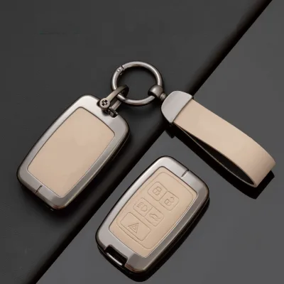 YLB Professional Manufacturer Custom Leather Keychain Car Keychain Leather Alloy Vegan Leather Keychain